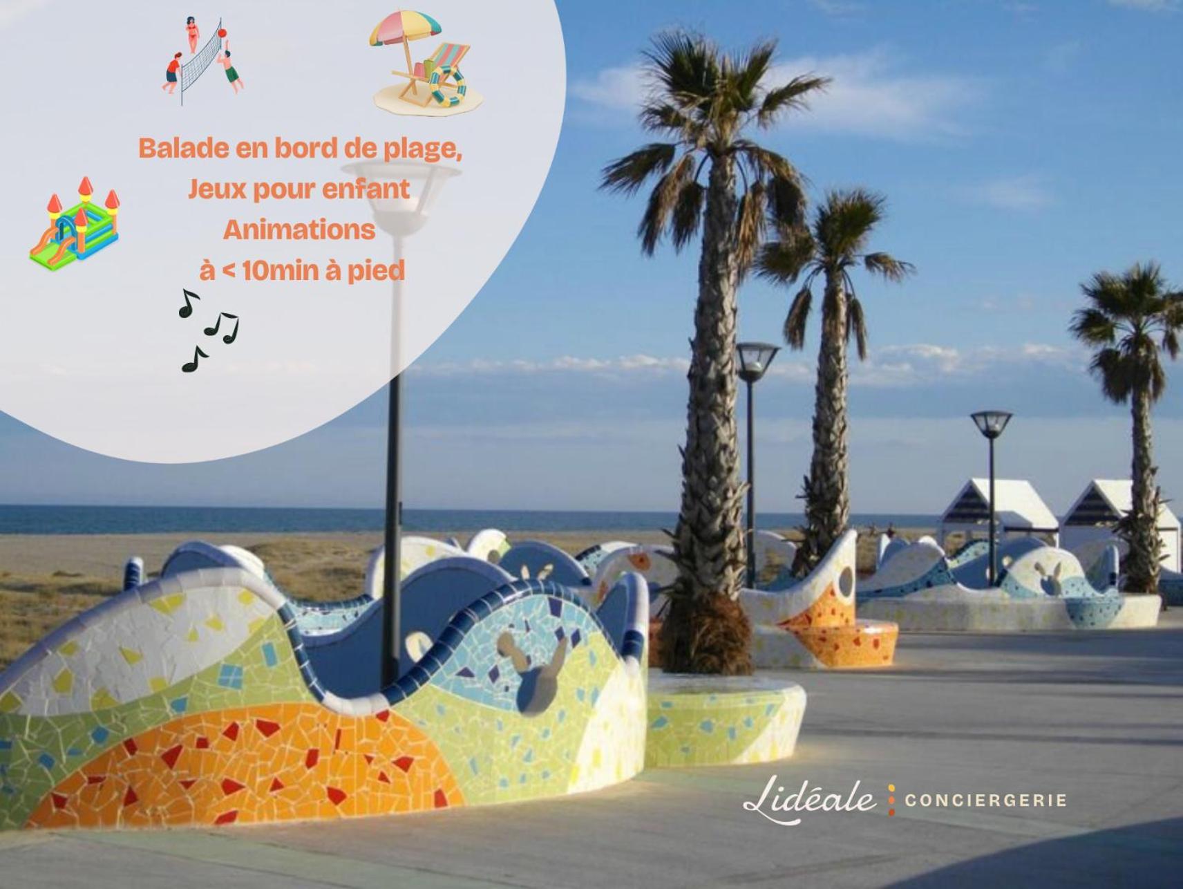 La Voile Au Lamparo - T2 Climatise - Parking * Leucate